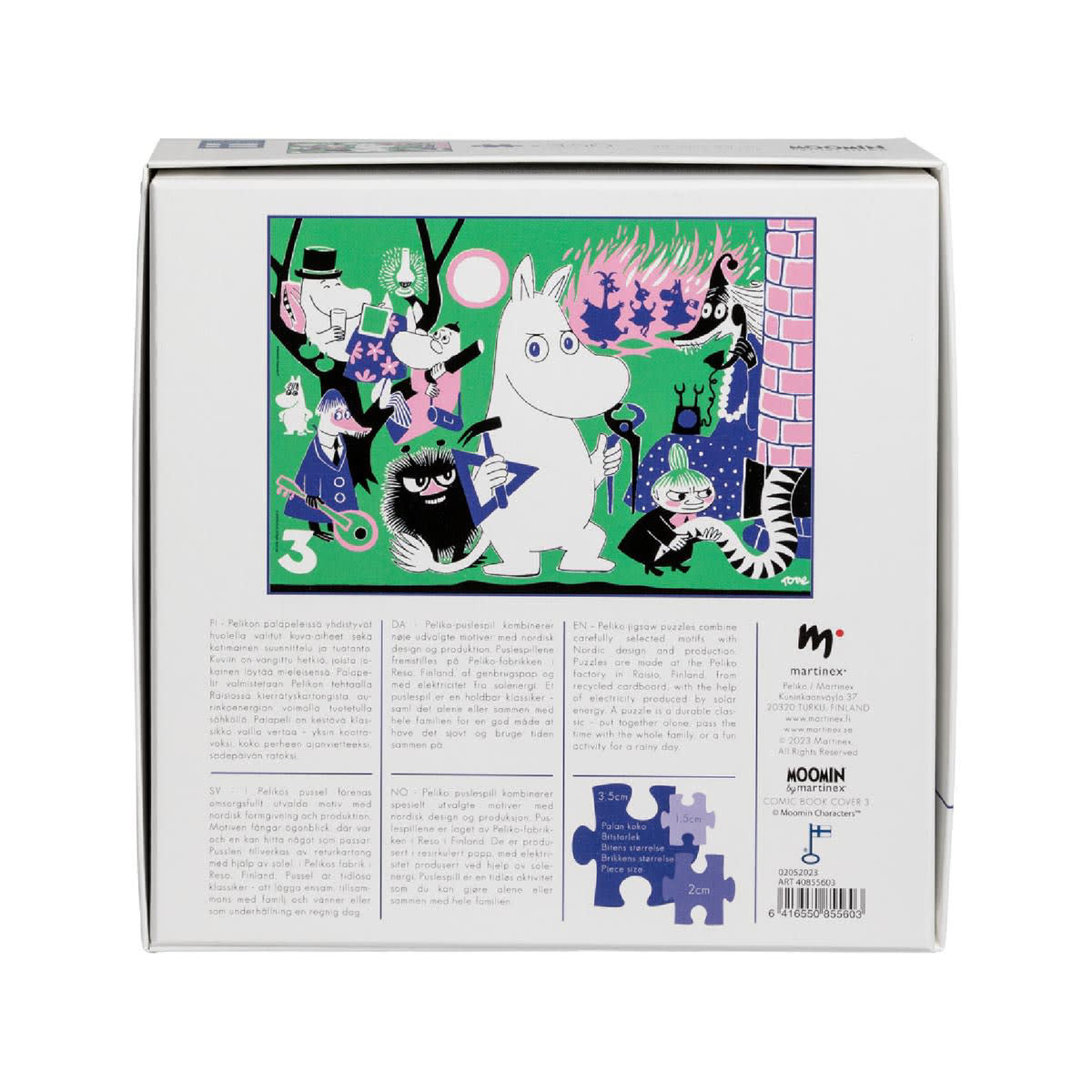 Moomin Jigsaw Puzzle  Comic 3 (350 pcs)
