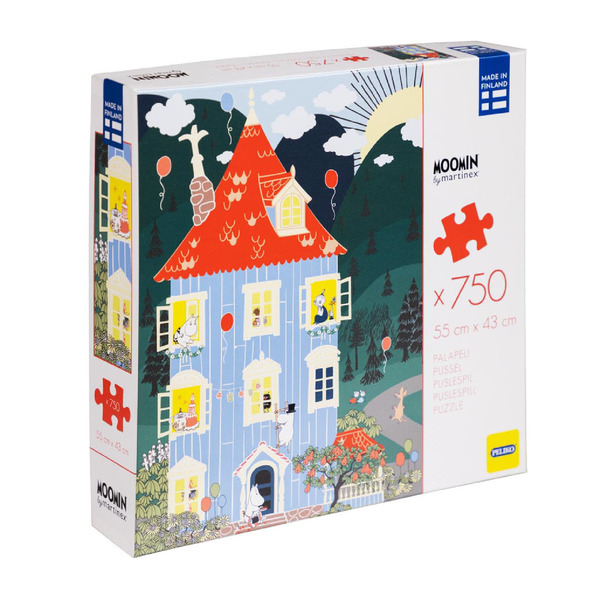 Moominhouse Jigsaw Puzzle 750 Pieces