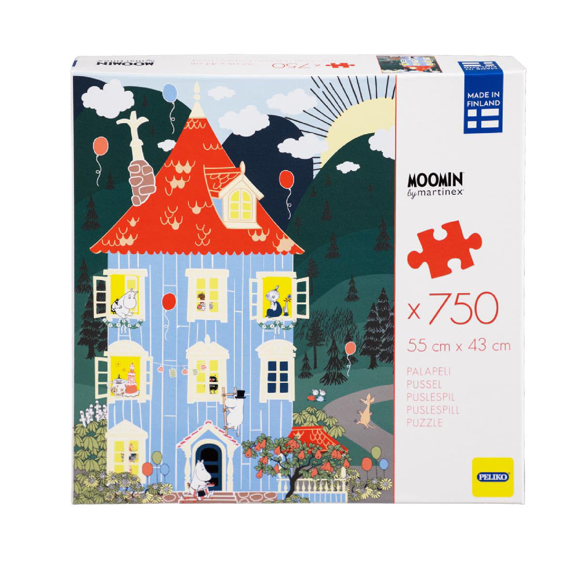 Moominhouse Jigsaw Puzzle 750 Pieces