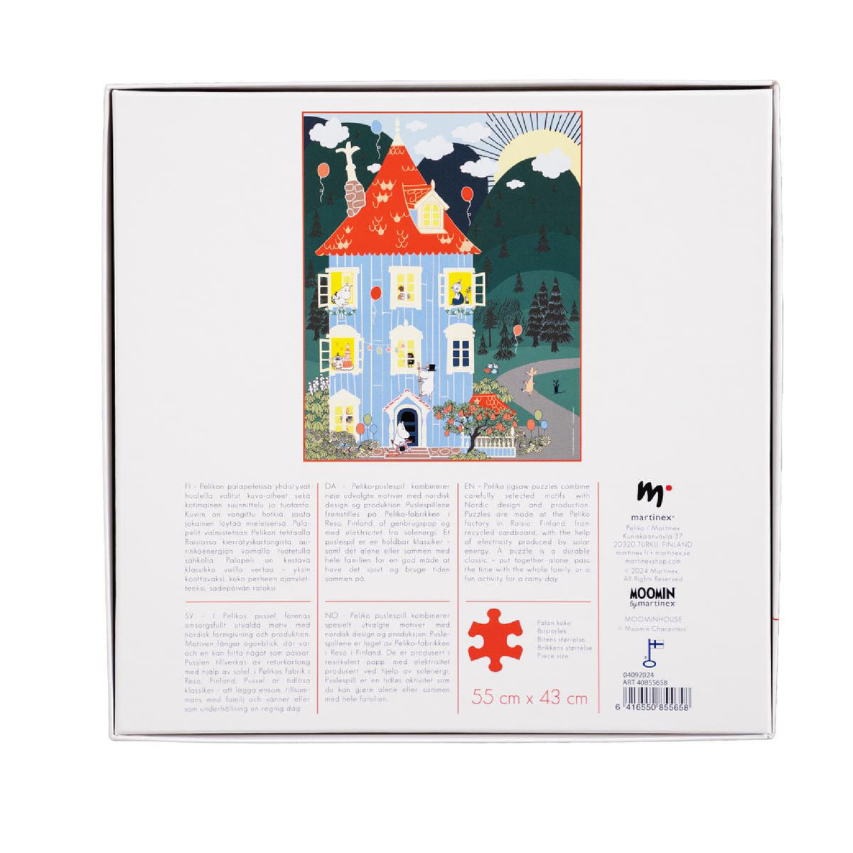 Moominhouse Jigsaw Puzzle 750 Pieces