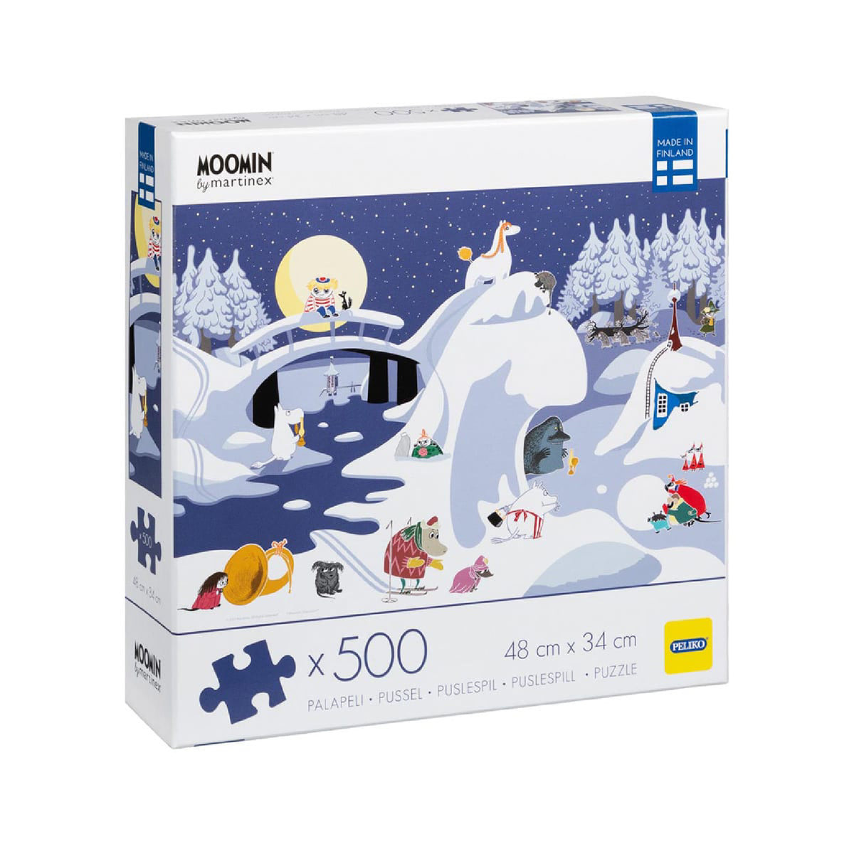 Moomin Winter Jigsaw Puzzle 500 Pieces
