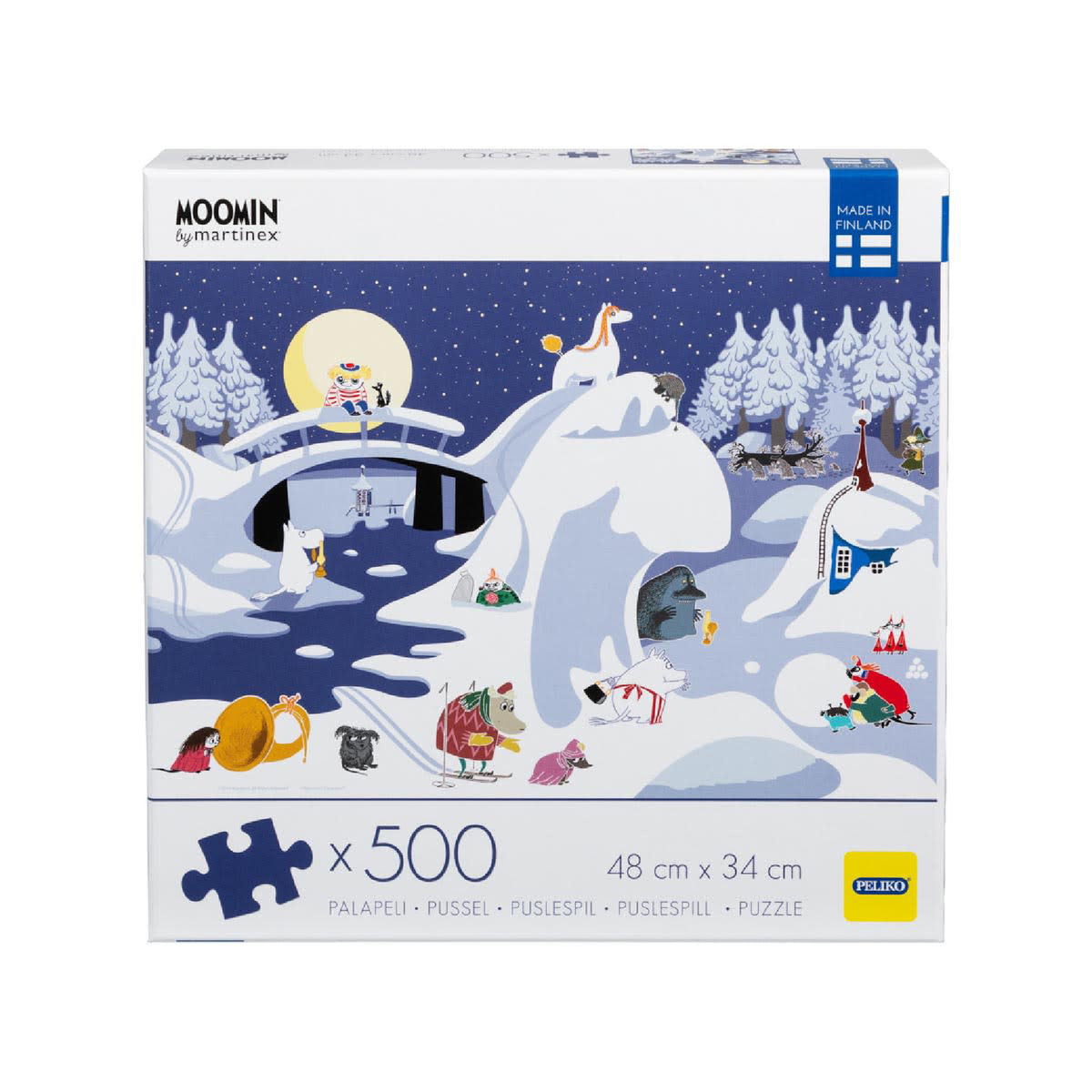 Moomin Winter Jigsaw Puzzle 500 Pieces