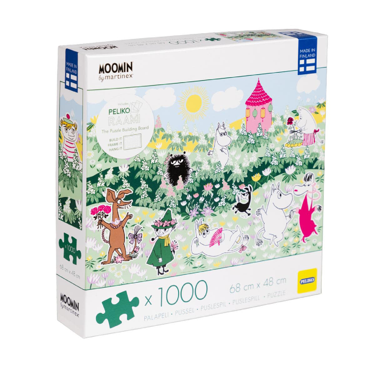 Moomin Flower Garden Jigsaw Puzzle 1000 Pieces