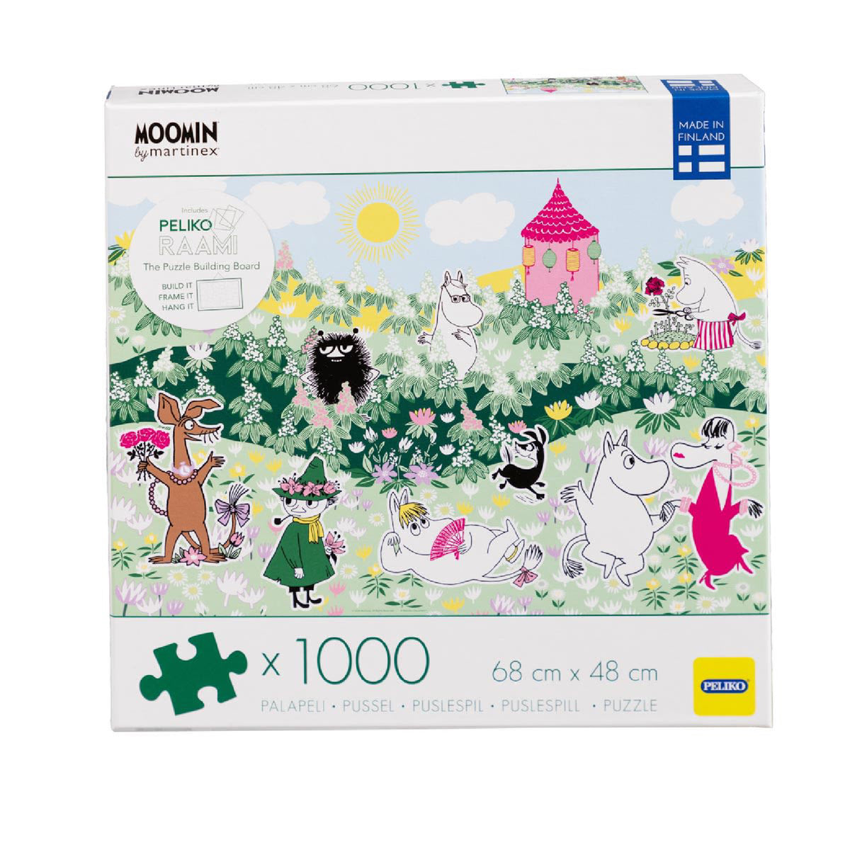 Moomin Flower Garden Jigsaw Puzzle 1000 Pieces