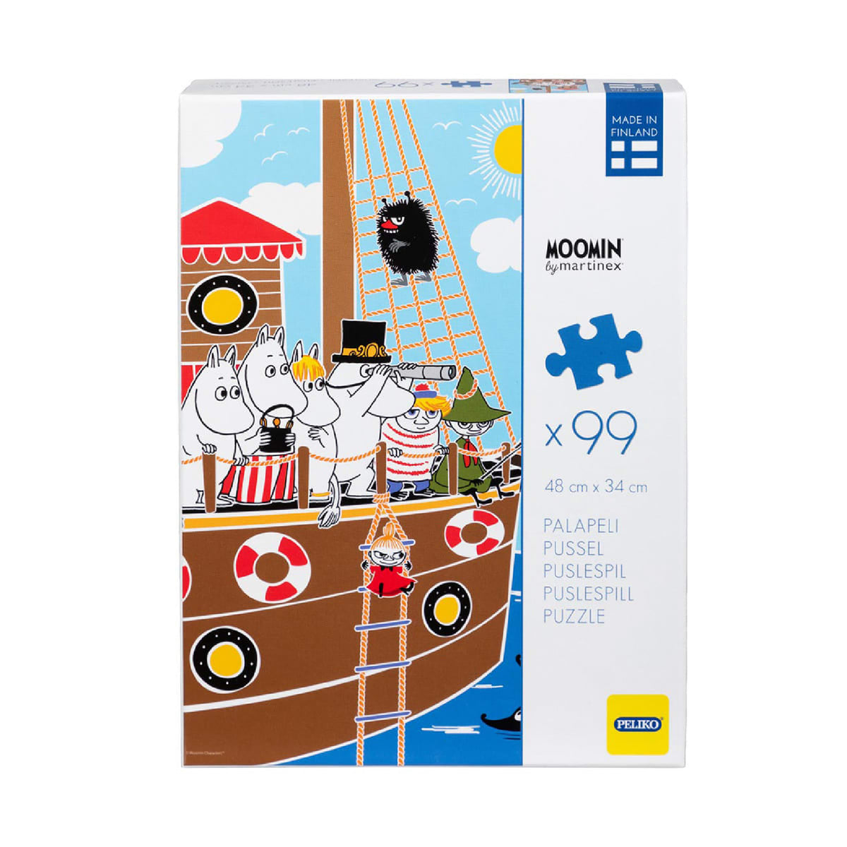 Moomin Oshun Oxtra Jigsaw Puzzle 99 Pieces