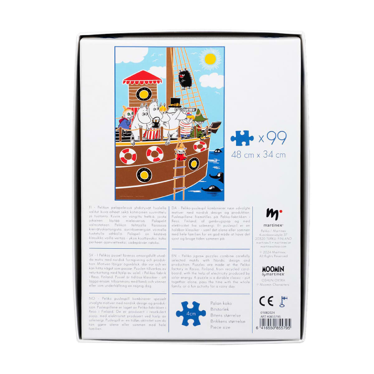 Moomin Oshun Oxtra Jigsaw Puzzle 99 Pieces