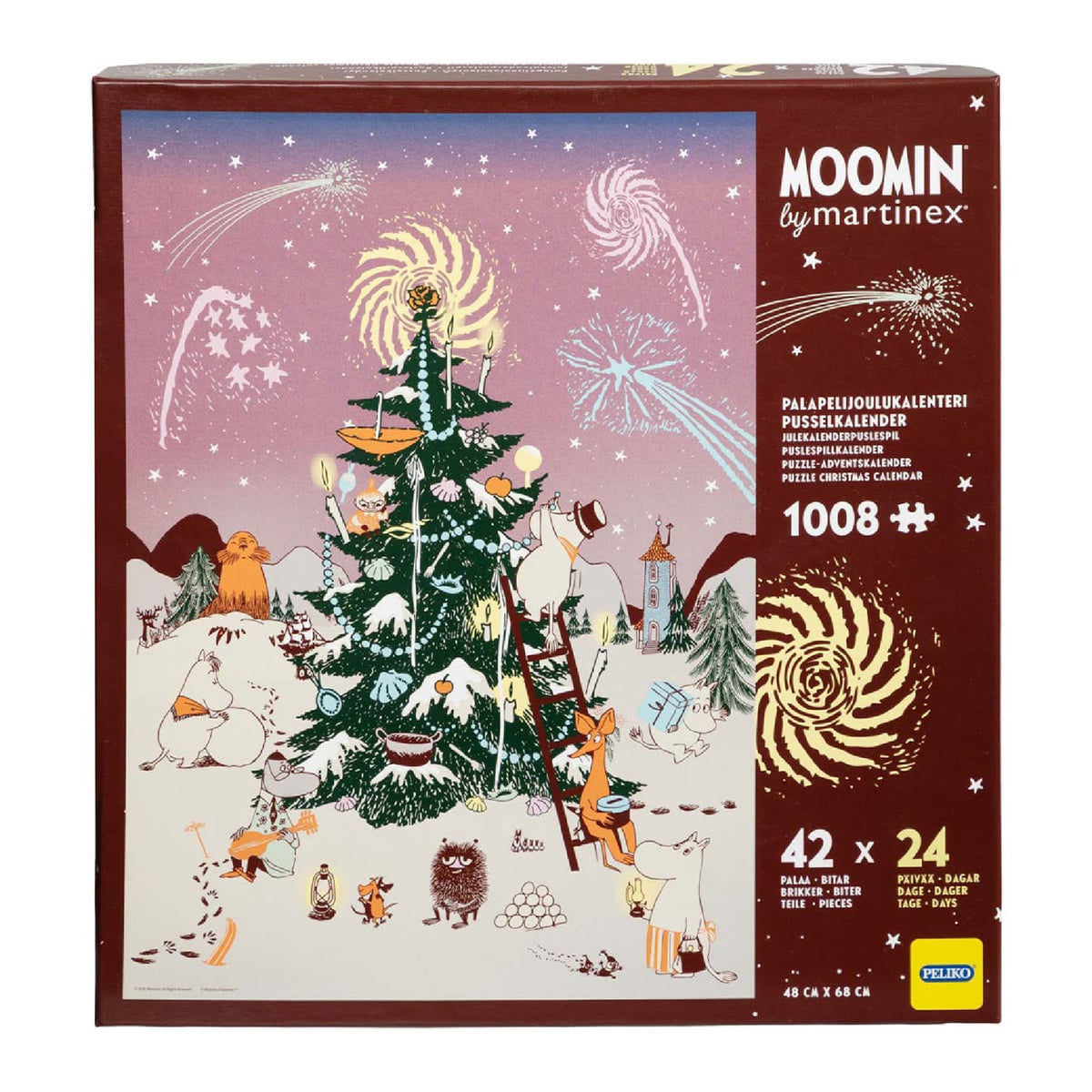 Moomin Jigsaw Puzzle Advent Calendar
