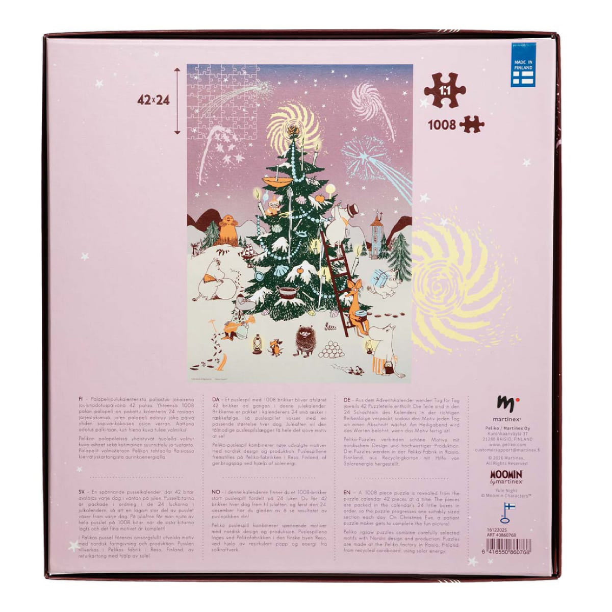 Moomin Jigsaw Puzzle Advent Calendar