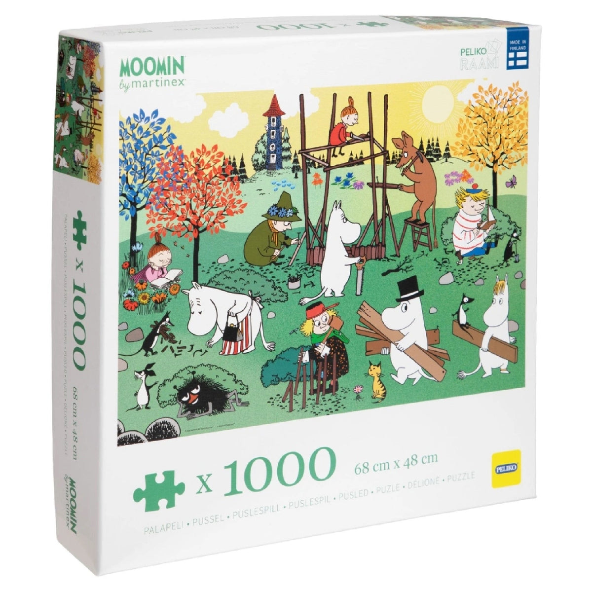 Moomin Busy Bees Jigsaw Puzzle 1000 Pieces