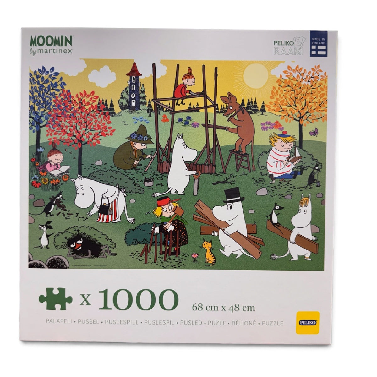 Moomin Busy Bees Jigsaw Puzzle 1000 Pieces