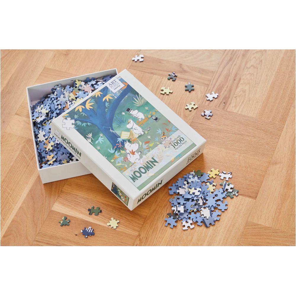 Moomin Art Puzzle 1000 pcs Moomins Play In The Forest