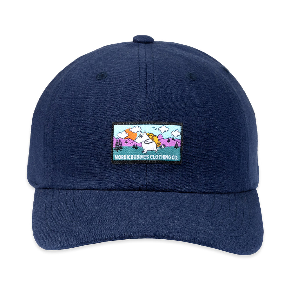 Cap Adult Moomintroll Wandering Dark Blue