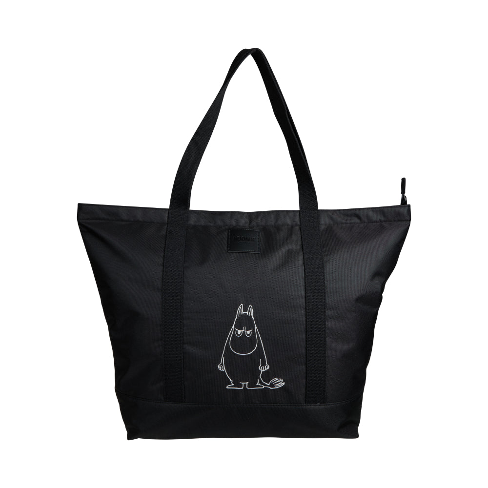 Moomintroll Shopping Bag Black