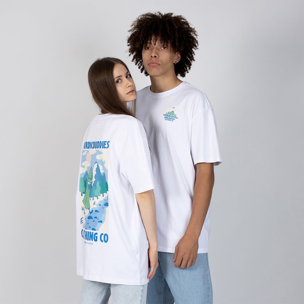 T-shirt Snufkin  White