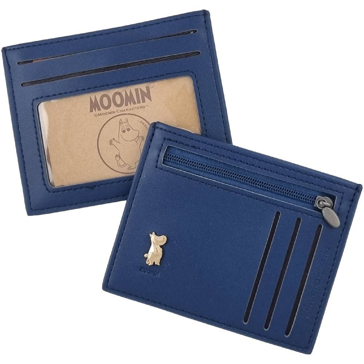 Moomin Pocket Wallet Blue