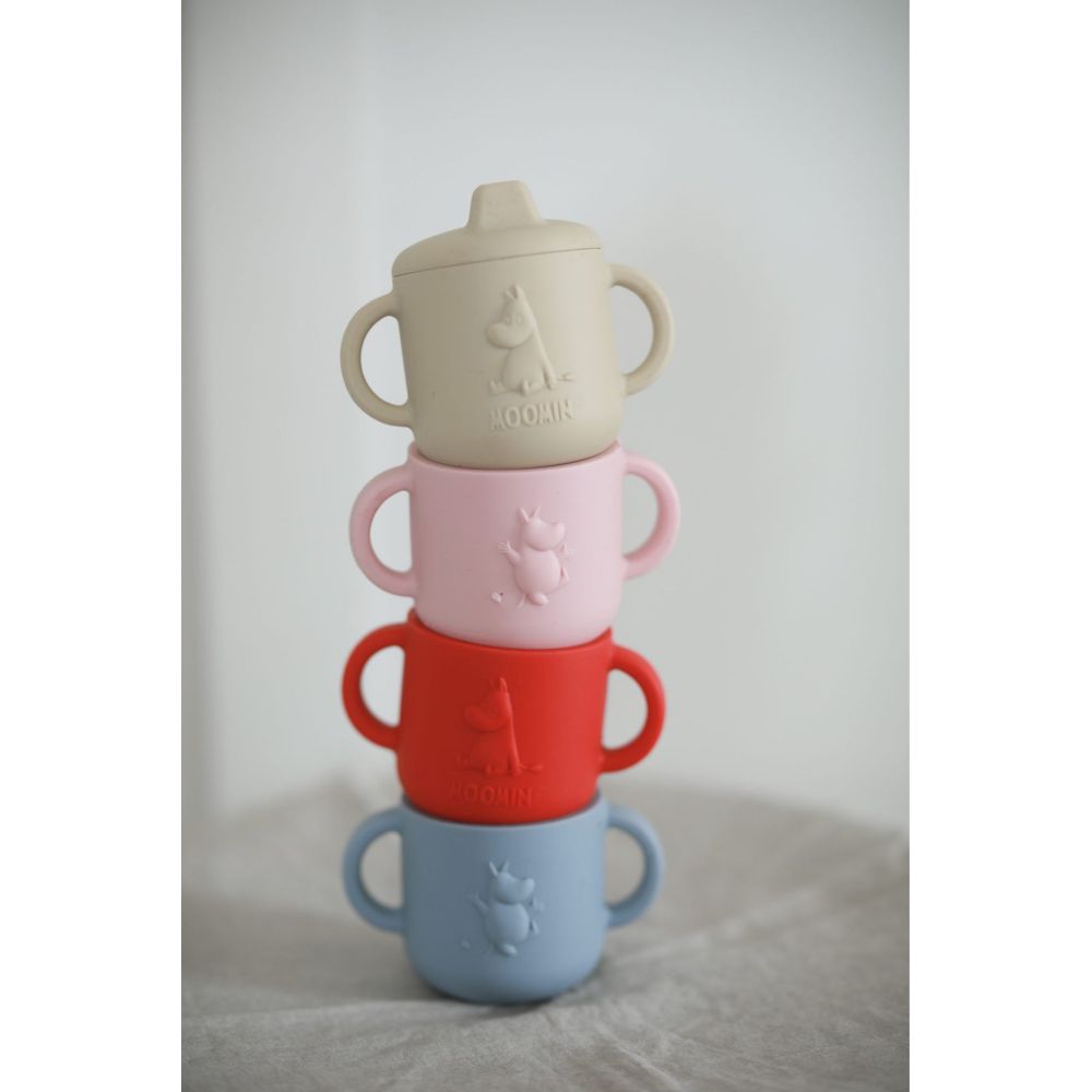 Moomintroll Silicone Cup Lingonberry Red