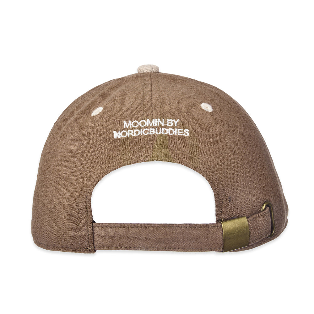 Cap Adult Moomintroll Camping Brown