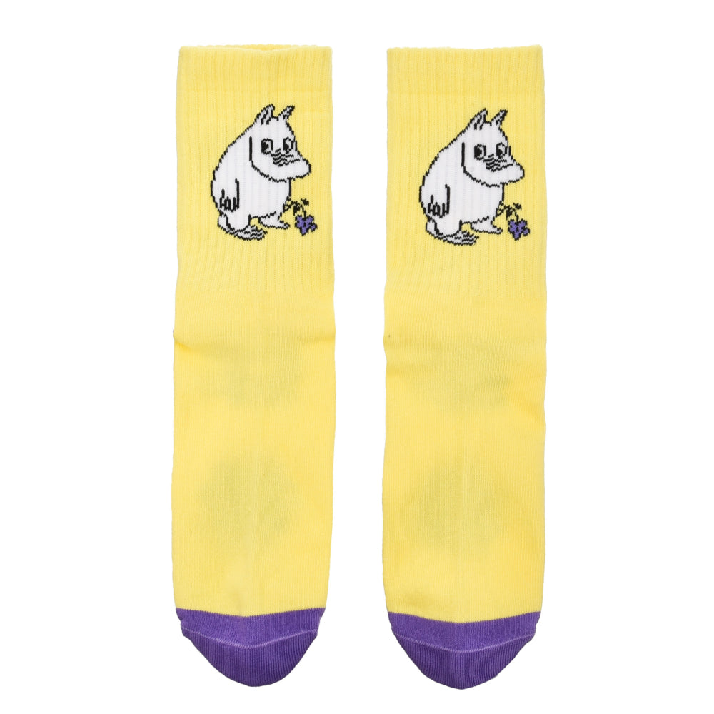 Moomin Socks Retro Moomintroll Yellow