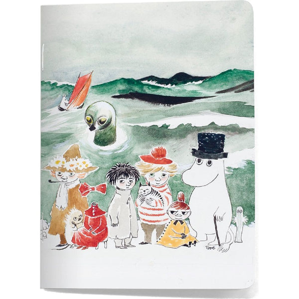 Moomin Seamonster Notebook A5 - The Official Moomin Shop - United Kingdom