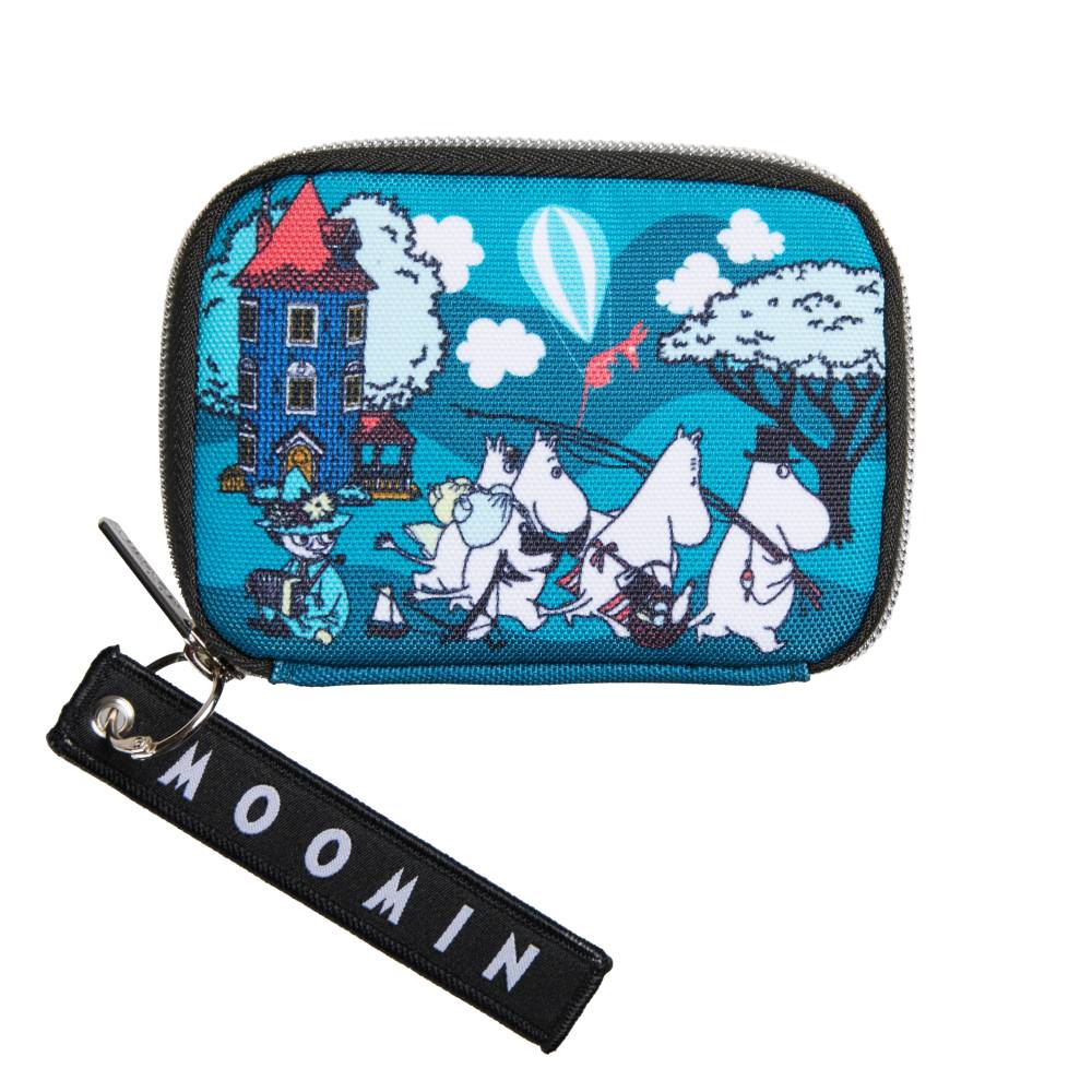 Moomin Home Yard Wallet Teal