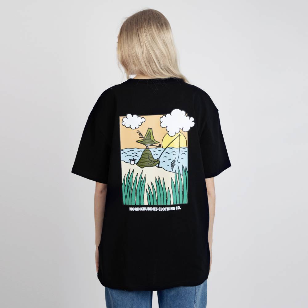 T-shirt Snufkin Unisex Black