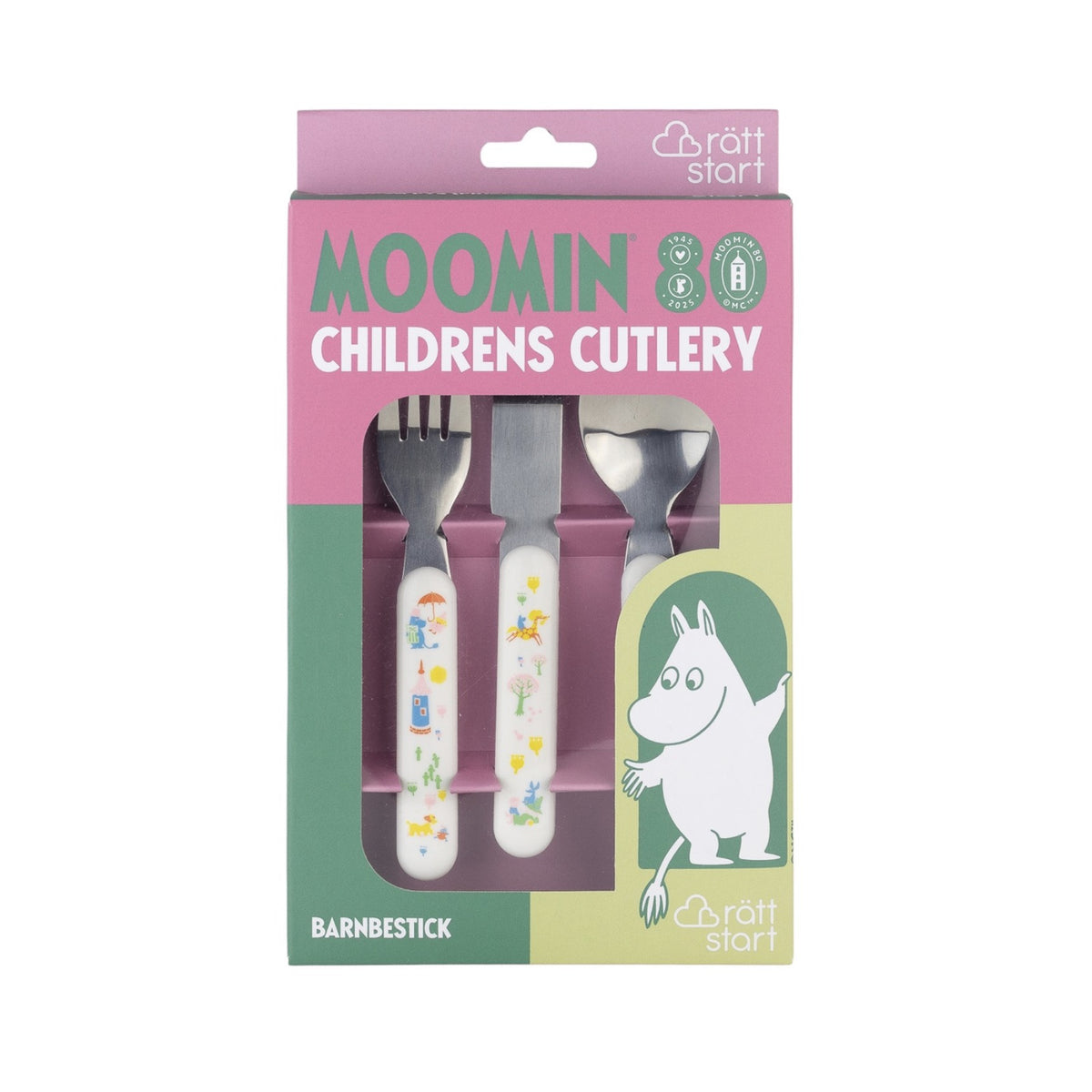 Moomin 80 Children&#39;s Cutlery Set 3 pcs