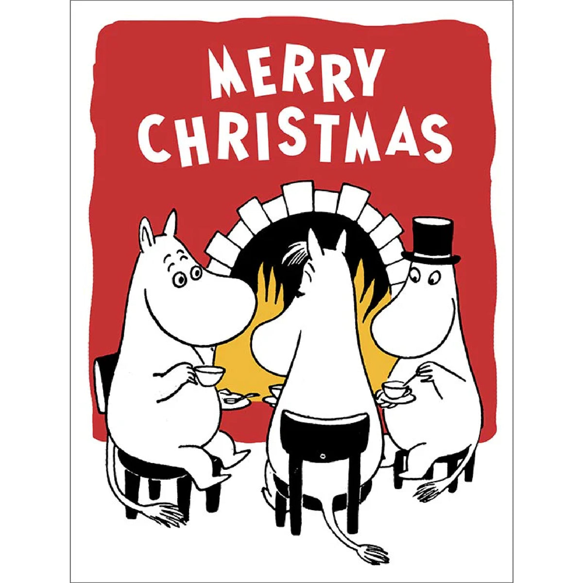 Moomin Greeting Card Merry Christmas