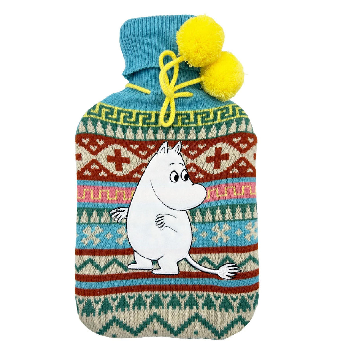 Moomin Hot Water Bottle  Fair Isle