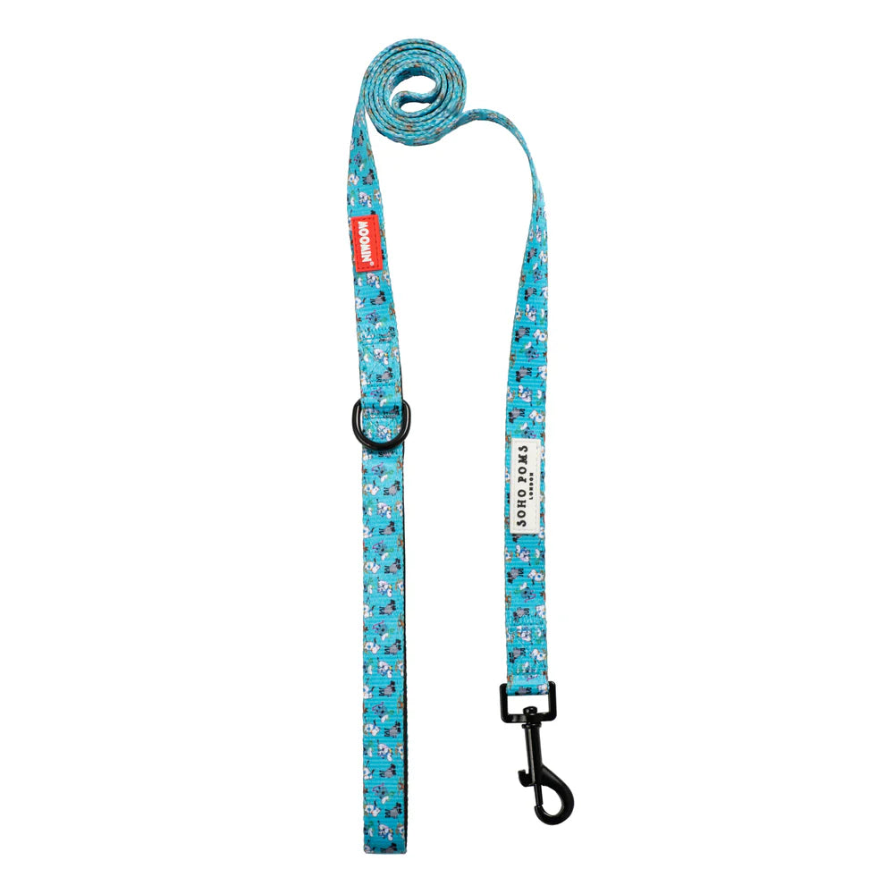 Moomin Ski Holiday Dog Lead Blue