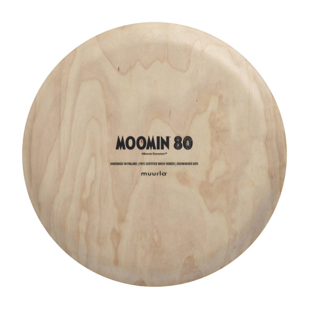 Moomin 80 Wooden Round Tray Ø 35 cm