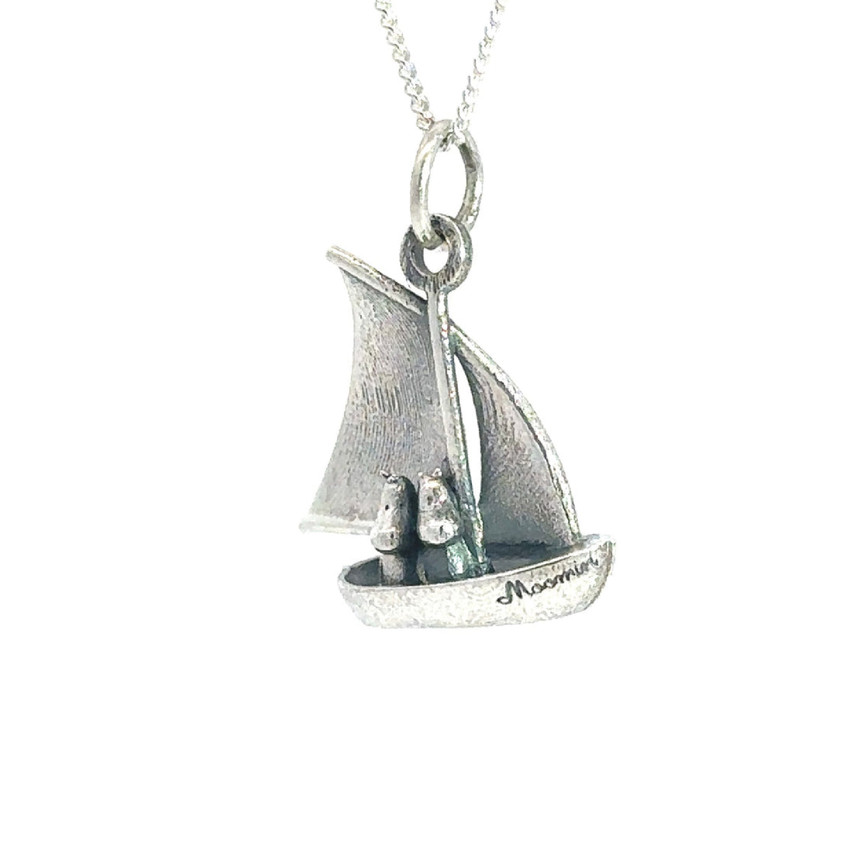 Sailing Boat Necklace (Sterling Silver)