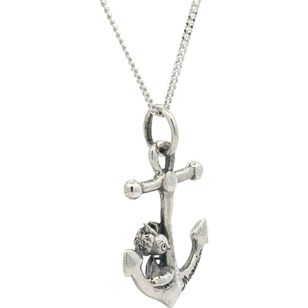 Anchor Bob Necklace (Sterling Silver)