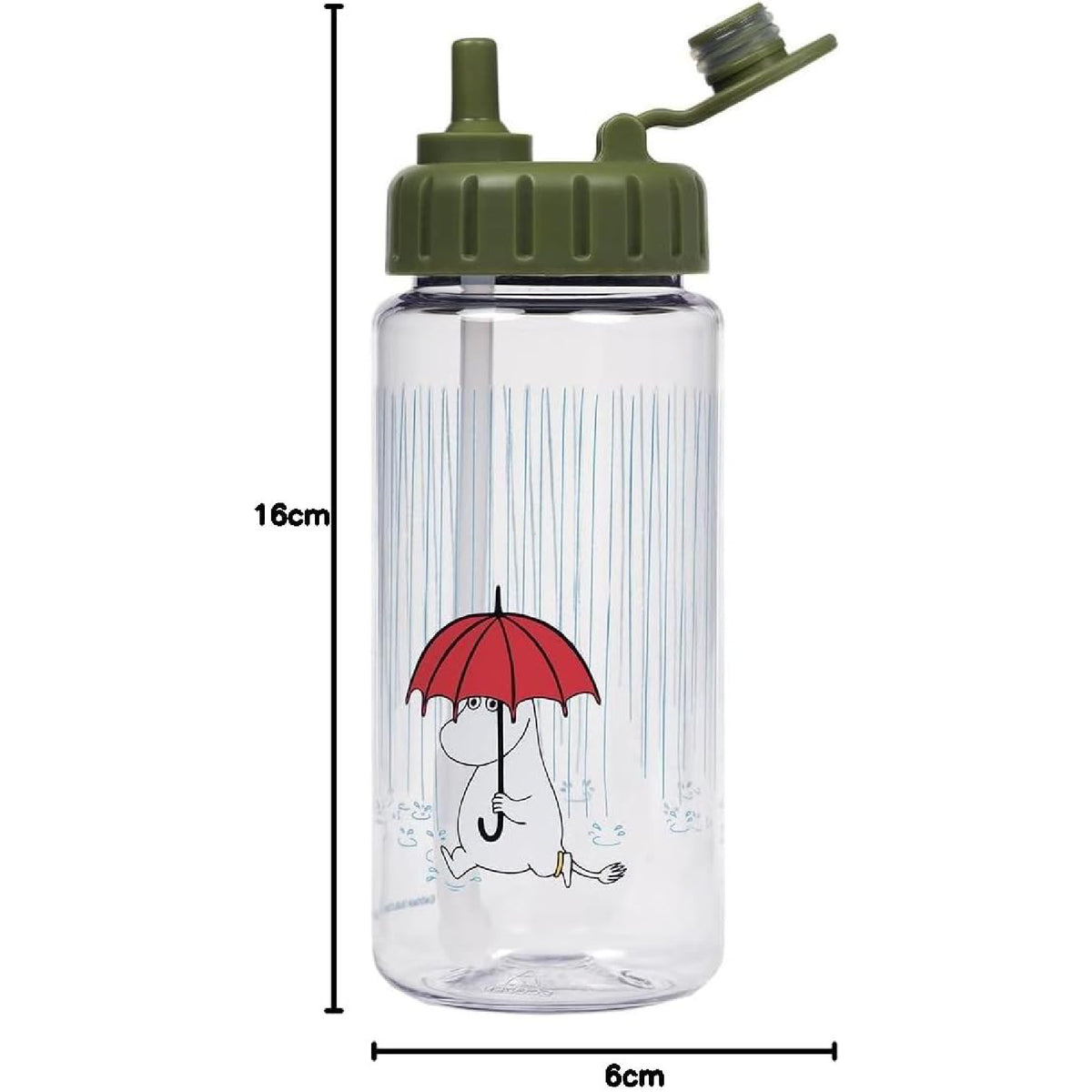 Moomin Rain Bottle Green