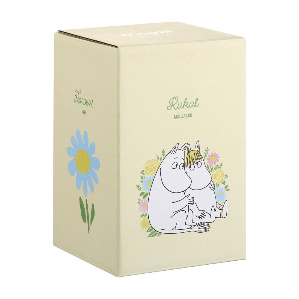 Moomin Flowers Vase White 19 cm