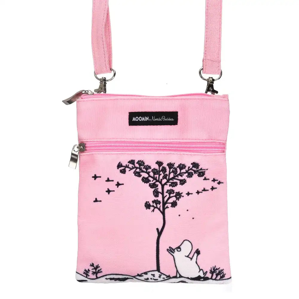 Neck Bag Moomintroll Pink