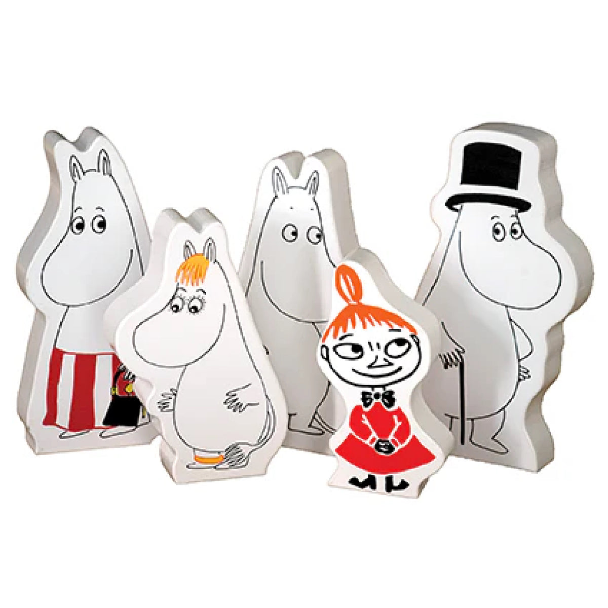 Wooden Figurine Set Family