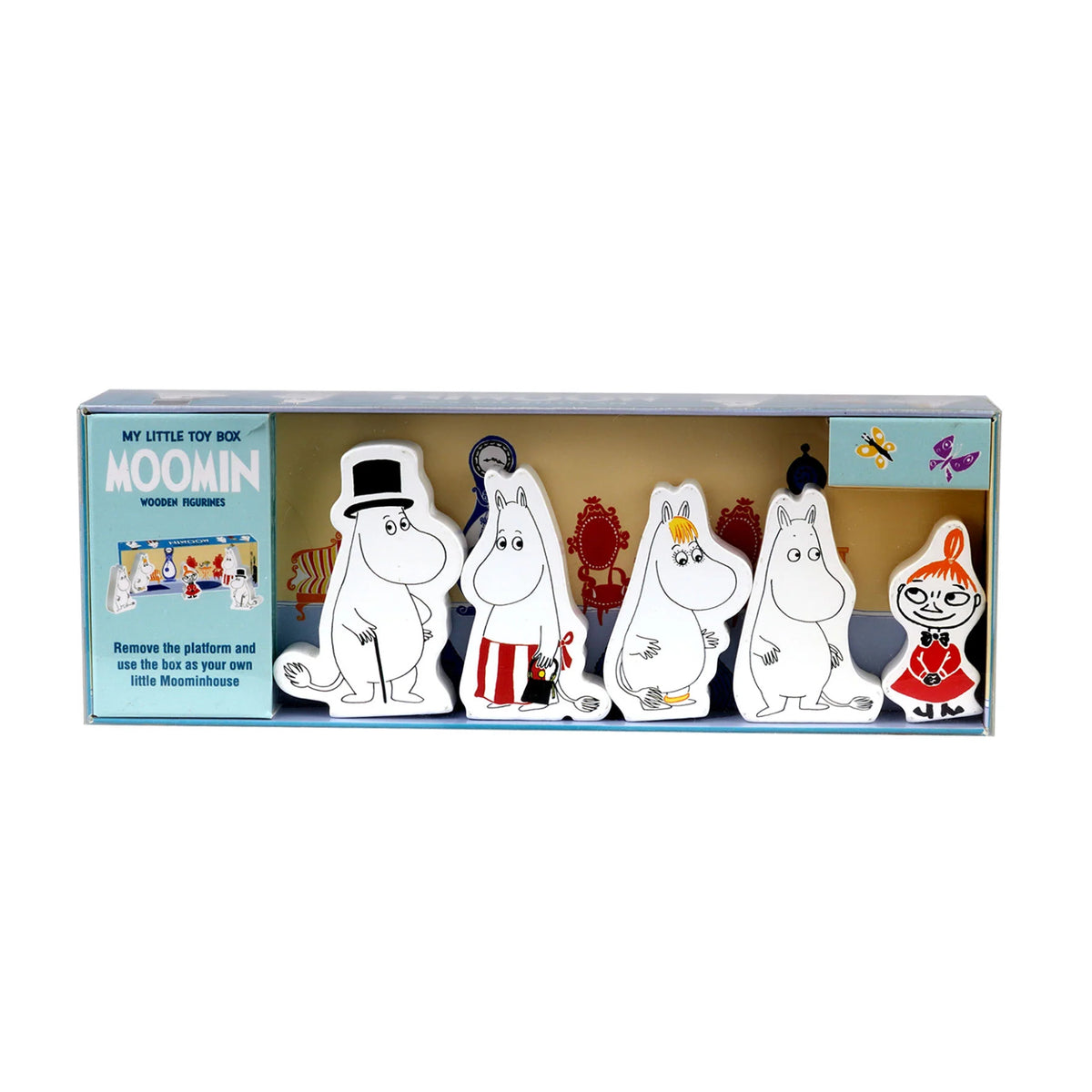 Wooden Figurine Set Family