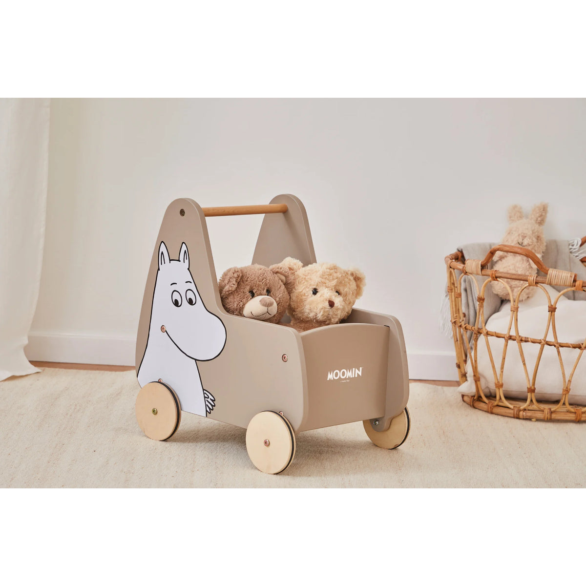 Moomin Wooden Stroller