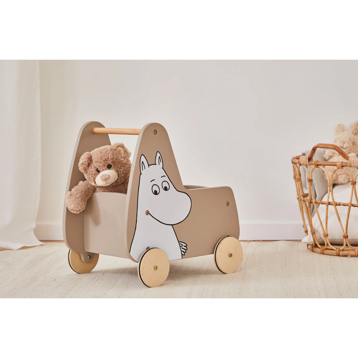 Moomin Wooden Stroller