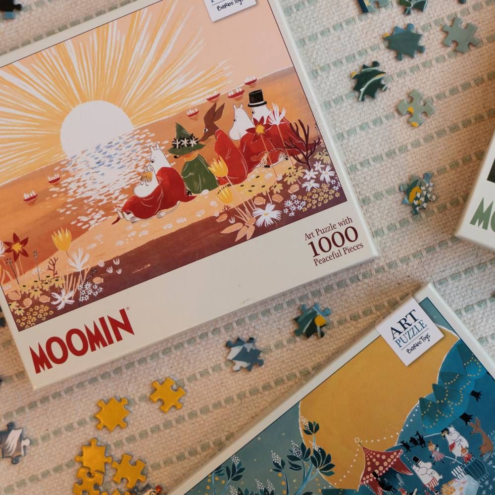 Moomin Art Puzzle 1000 Pieces Sunset
