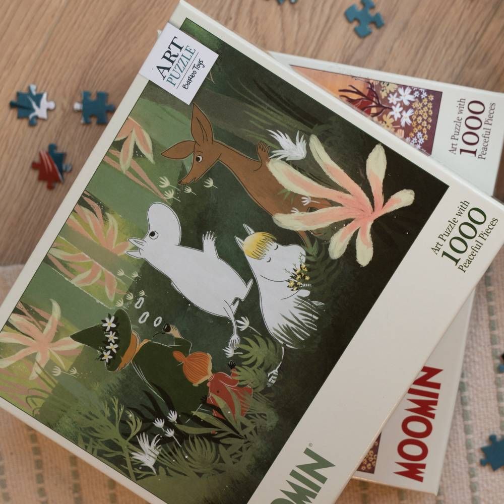 Moomin Art Puzzle 1000 Pieces Enchanted Forest
