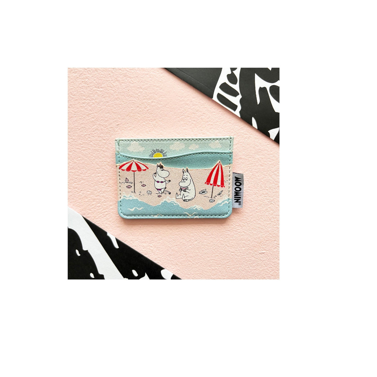 Moomin Card Holder Beach