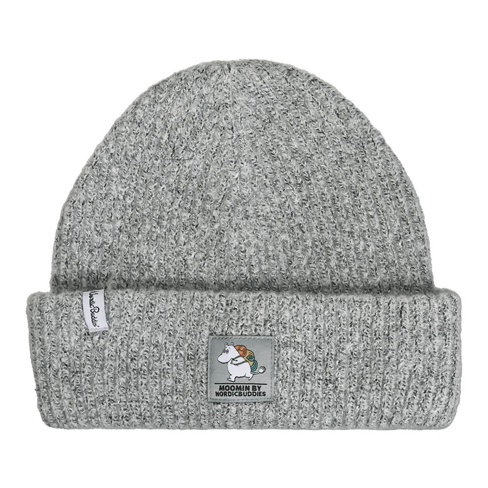 Beanie Adult Moomintroll Camping Grey