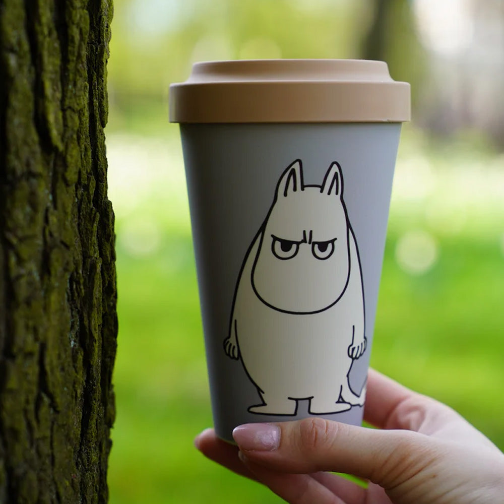 Take Away Mug Angry Moomintroll  Grey