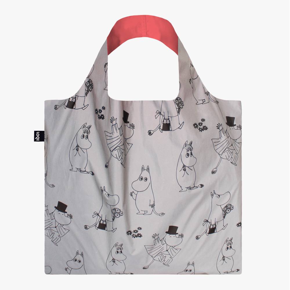 Moomin Family Pattern Reflective Bag