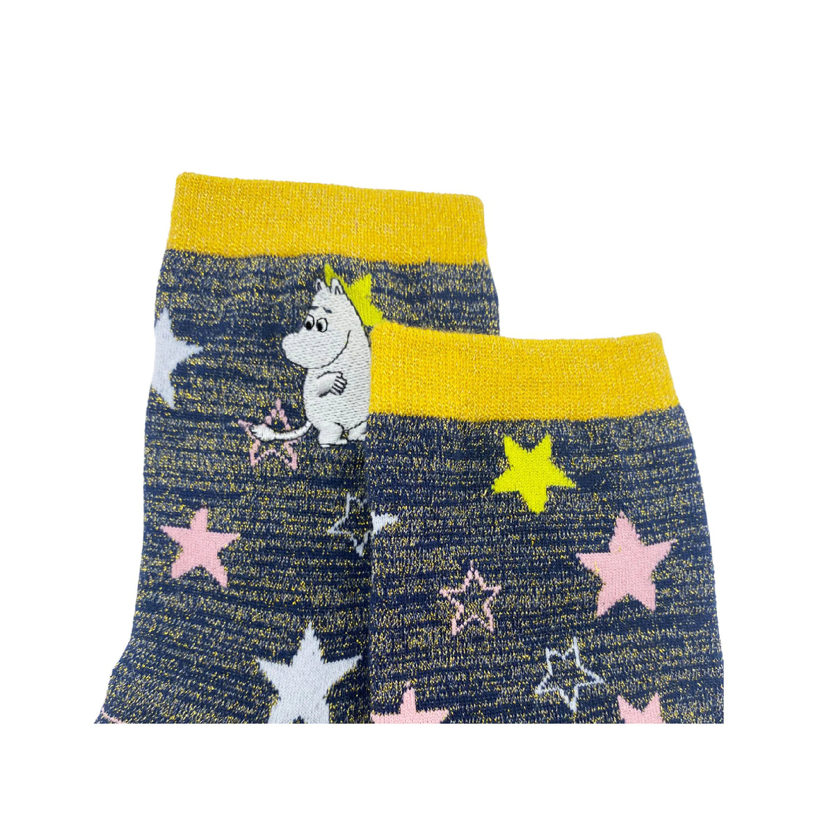 Moomin Glitter Socks Star