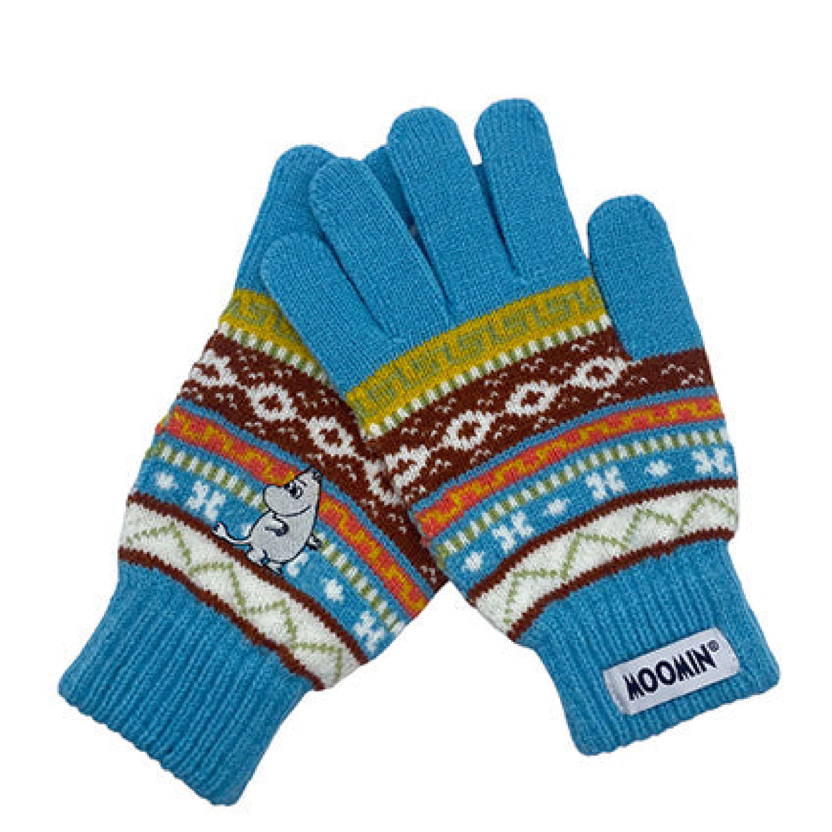 Moomintroll Fair Isle Gloves