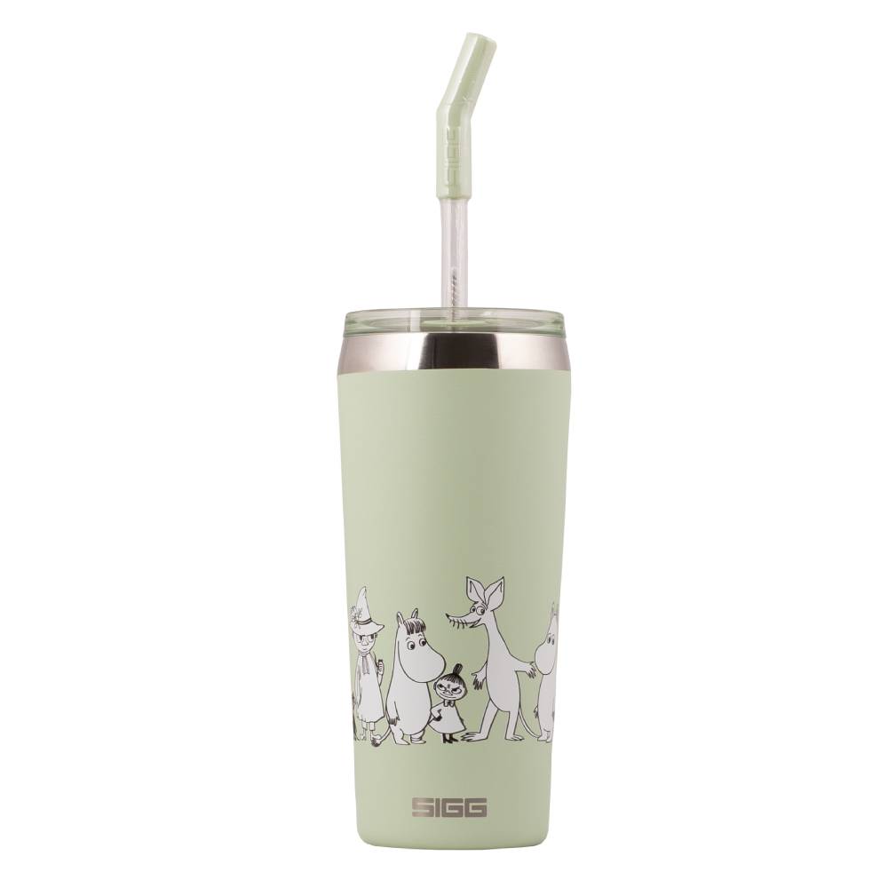 Moomin Helia Thermal Tumbler 0.6L Milky Green - The Official Moomin Shop