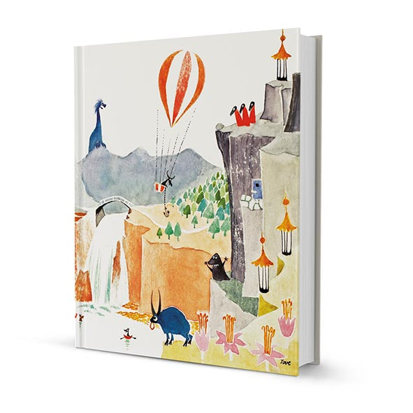 Moomin Hardback Notebook With Illustration From The Memoirs Of Moominpappa