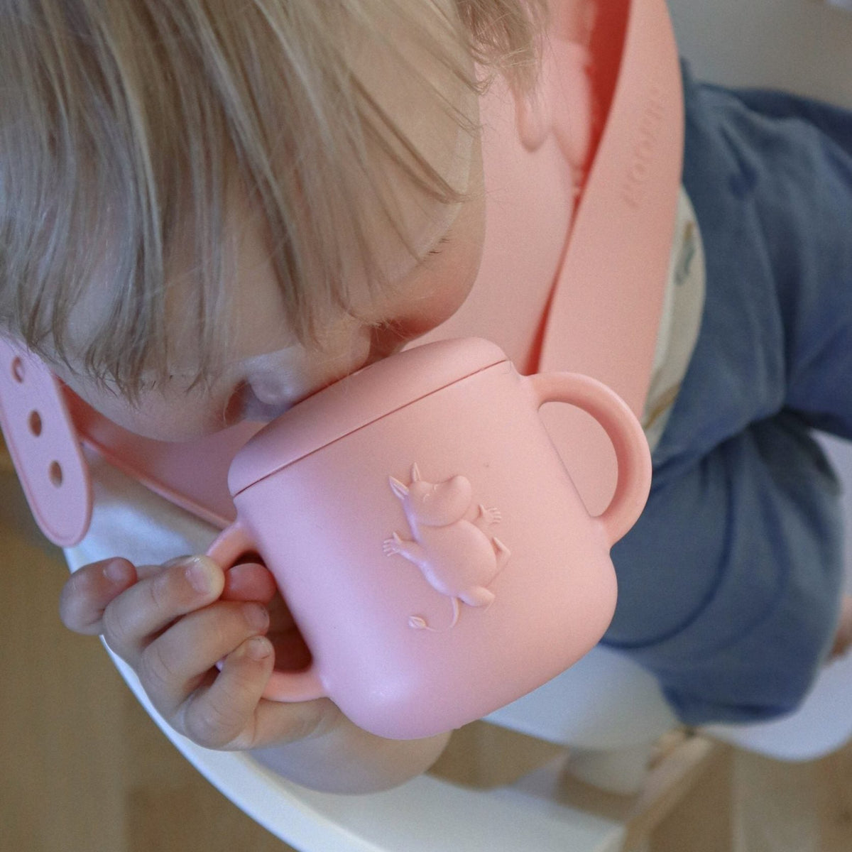 Moomintroll Silicone Cup Pink